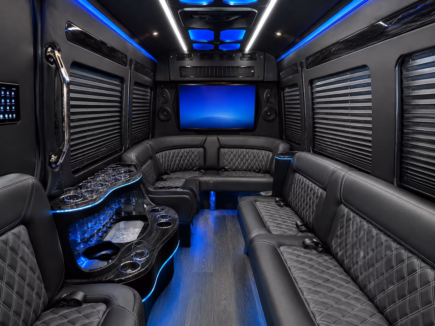 bus rentals for fort lauderdale beach and waterfront prom venues
