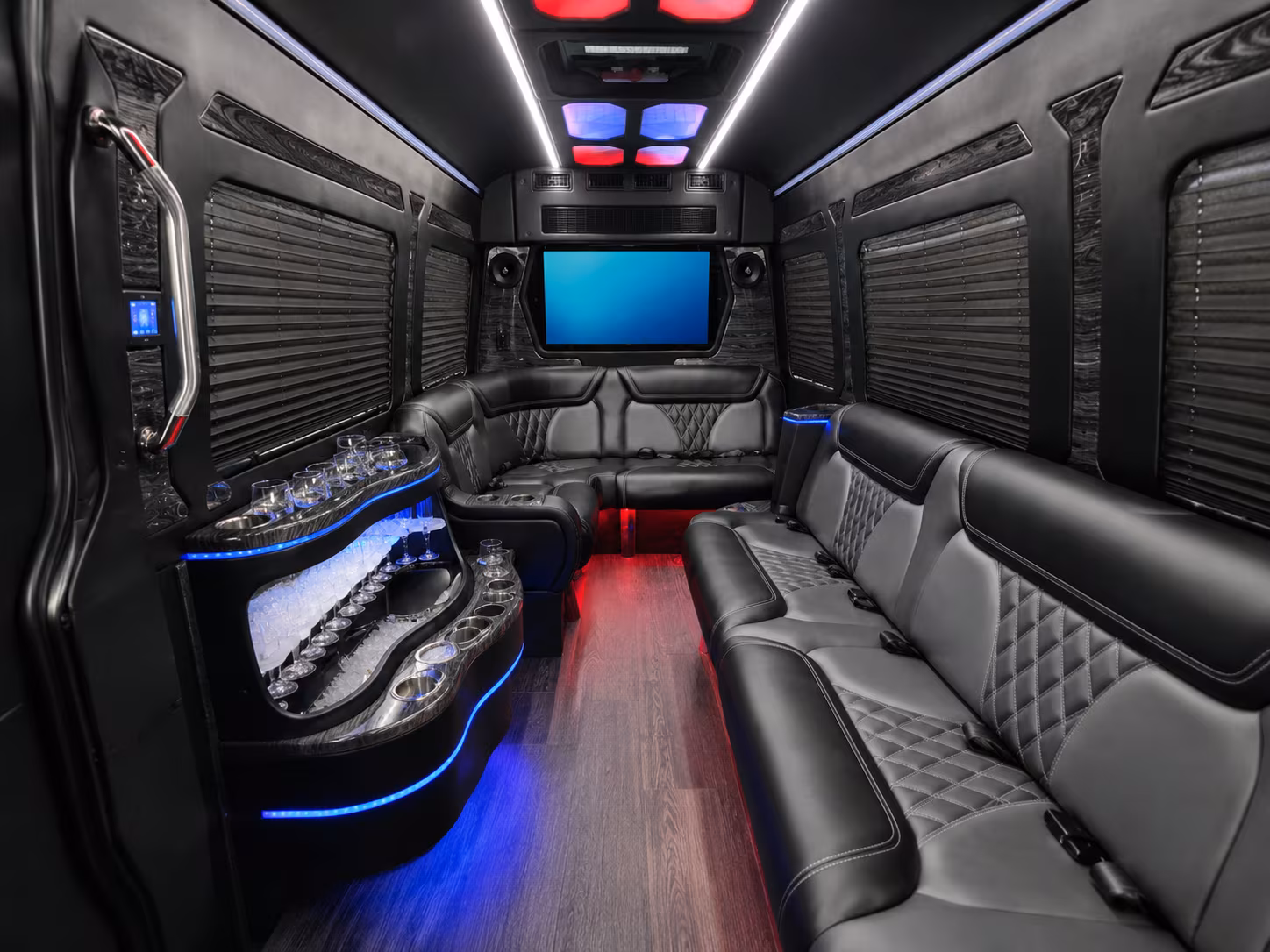 client entertainment buses to amerant bank arena and sawgrass mills