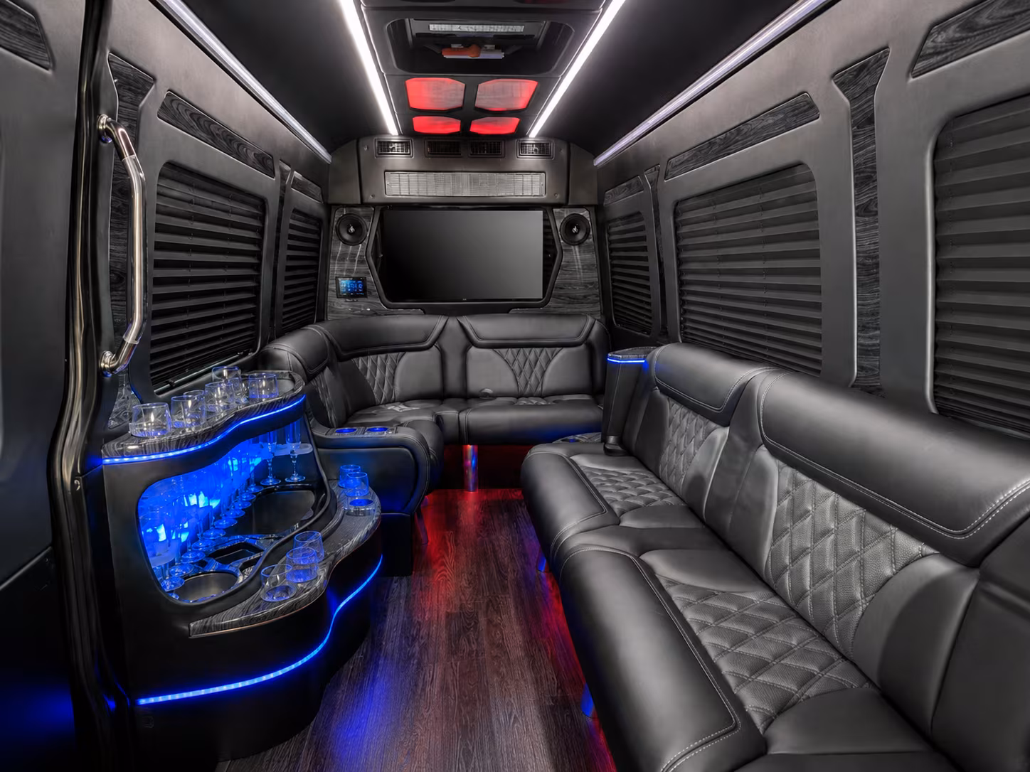 employee shuttle buses to fll and mia for business travel