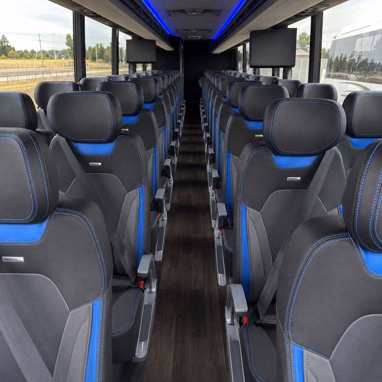 sunrise airport transportation onboard seating