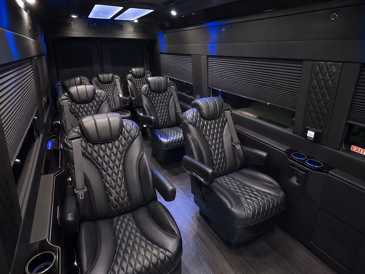 sunrise government military transportation onboard seating