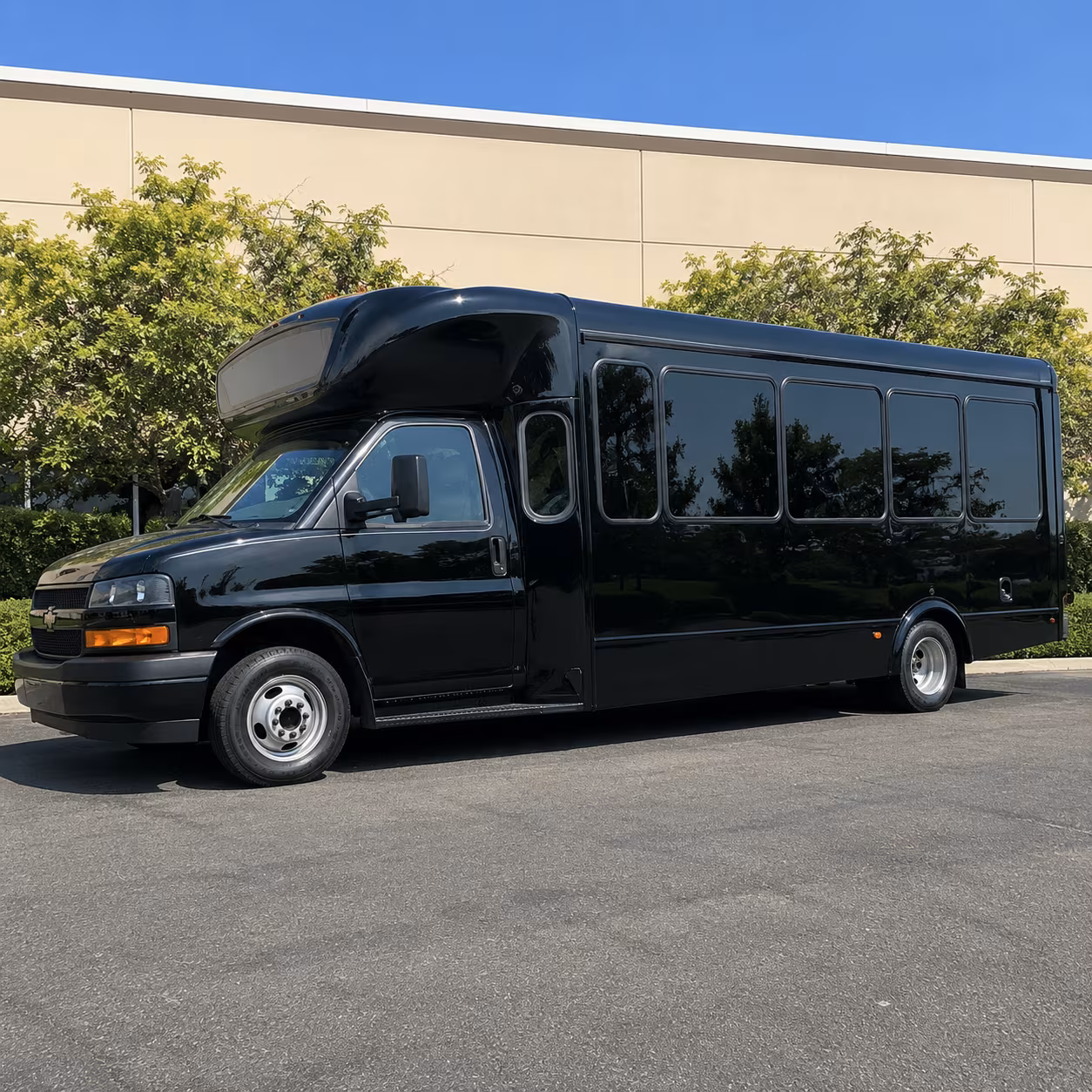 sunrise holiday party bus rental