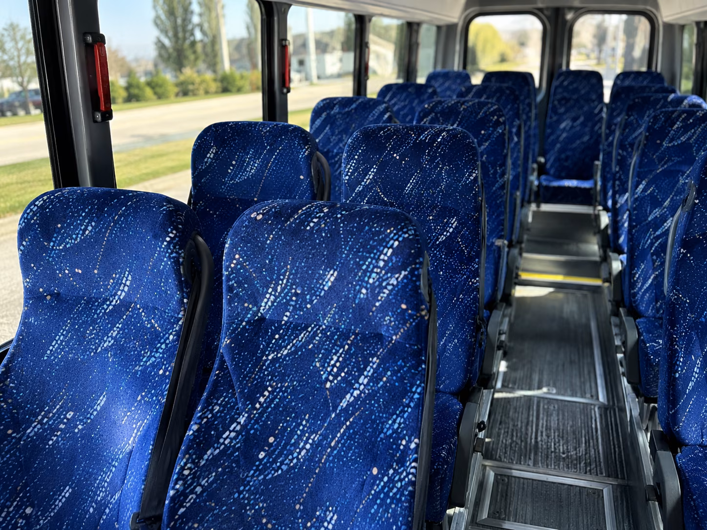 sunrise private event transportation onboard seating