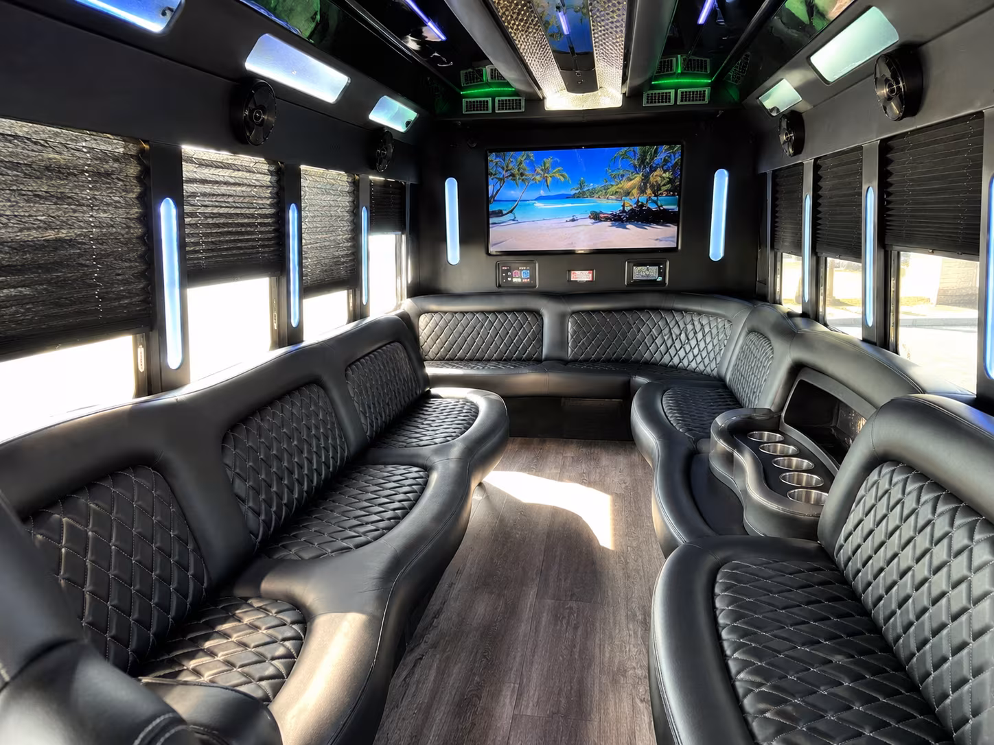sunrise prom party bus rental