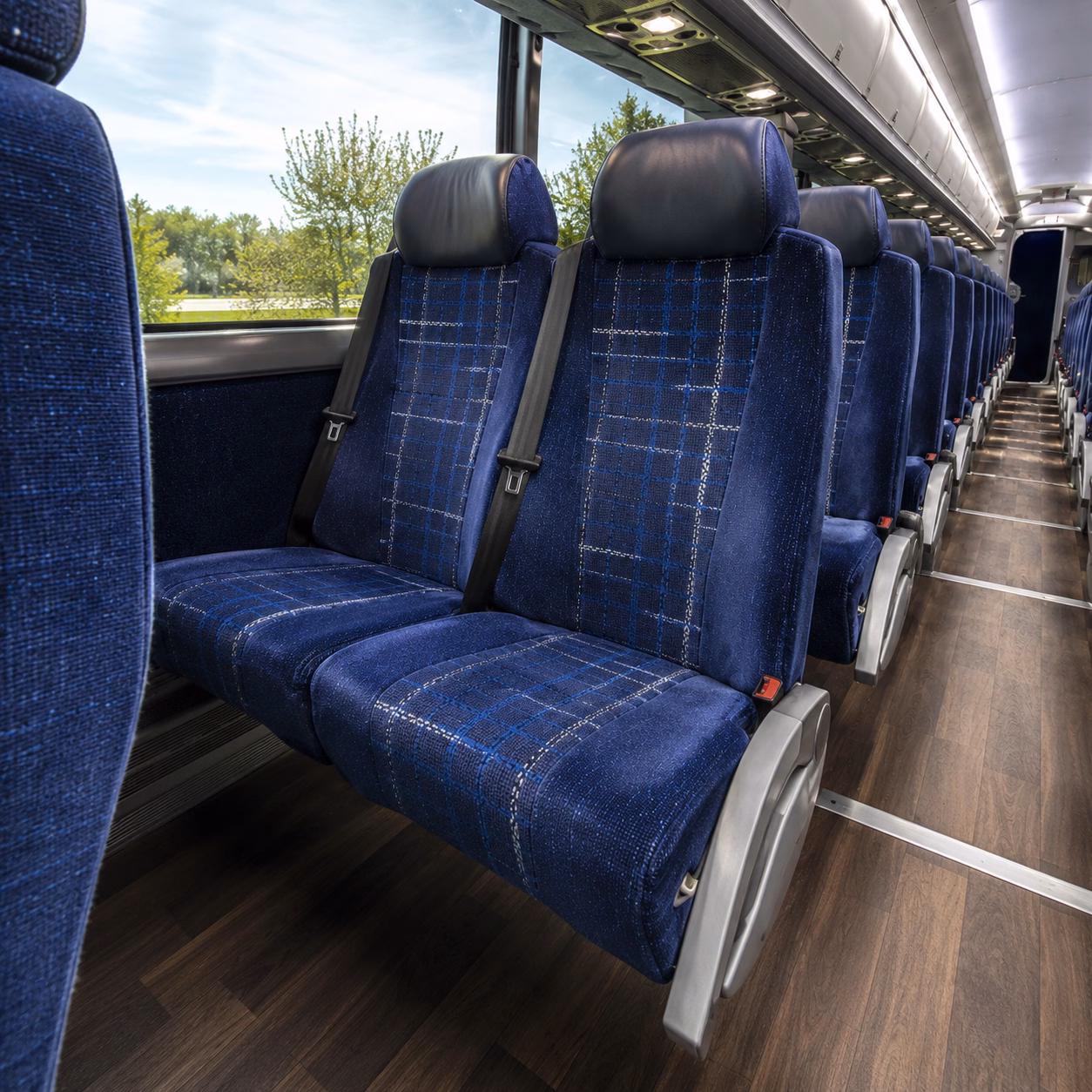 sunrise school event transportation onboard seating
