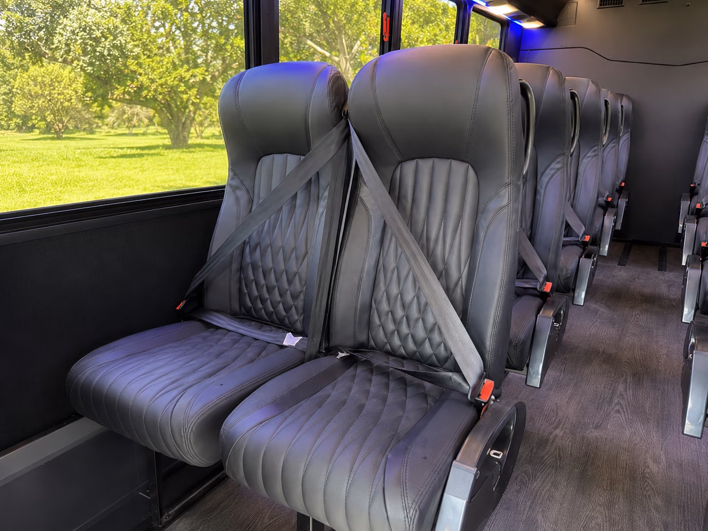 sunrise wine tour brewery transportation onboard seating